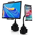 Fast Track USA Car Cup Holder Phone Mount 2 in 1 Cup Holder Tablet Mount & Cup Phone Holder for Car with Adjustable Base - iPad Car Holder, Tablet Car