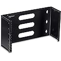 TRENDnet 6U 19-inch Hinged Wall Mount Bracket for Patch Panels and PDU Power Strips, TC-WP6U, Supports EIA-310, Steel Construction,Use with TRENDnet