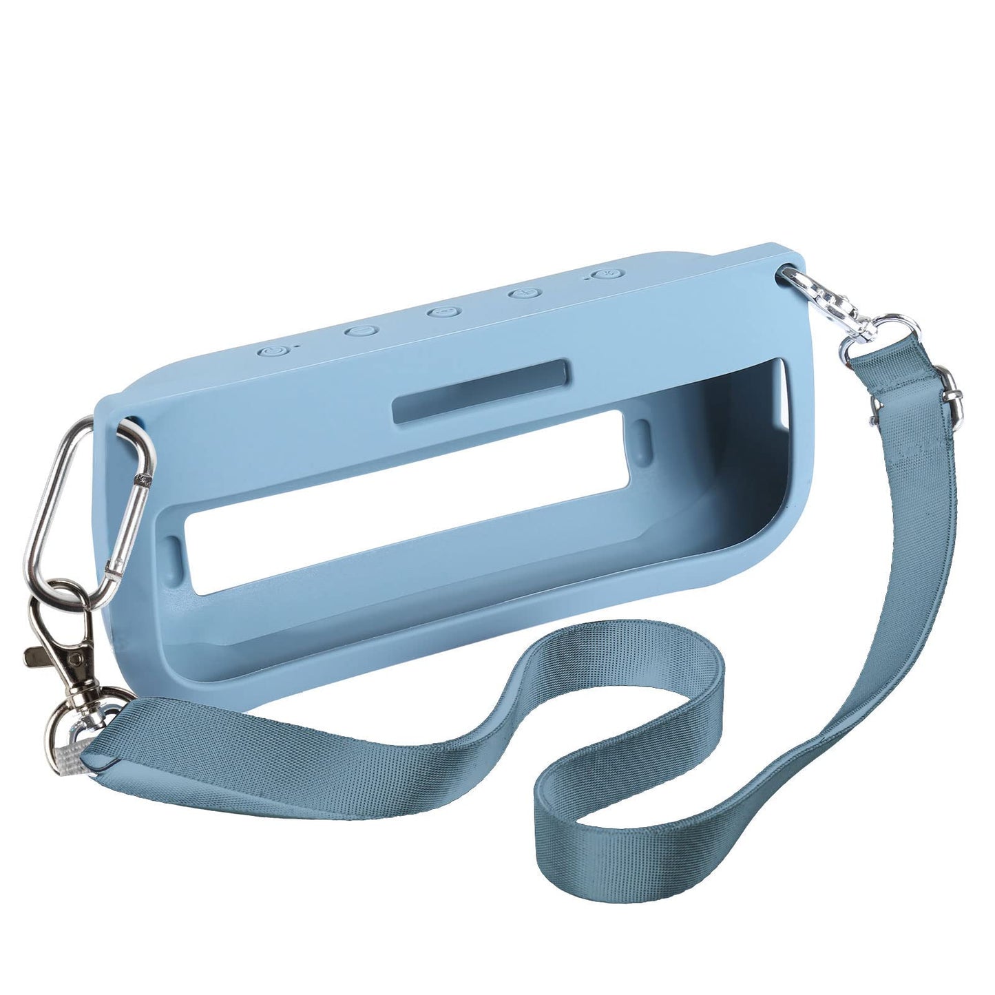 khanka Silicone Case Replacement for Bose SoundLink Flex Bluetooth Portable Speaker (Blue)
