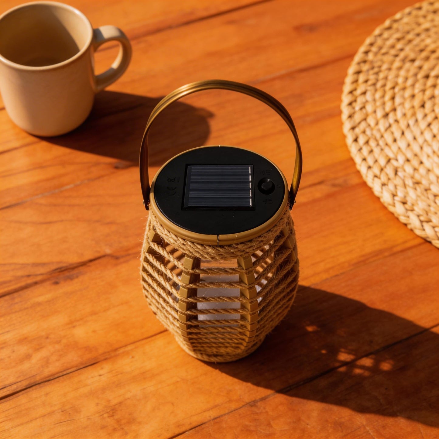 Solar Lanterns Outdoor Waterproof, Olive-Shaped Solar Lantern with Handle, Dusk to Dawn 6-8Hr Outdoor Lanterns, Hanging & Tabletop Decor
