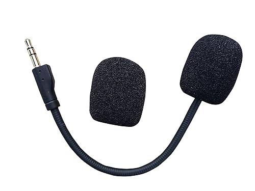 TNE Replacement Game Mic for Logitech G Pro X Detachable Microphone Boom for Logitech G Pro and G Pro X PS4 Pro PS5 Xbox One X Computer PC Gaming