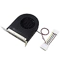 System PCI Slot Blower CPU Case DC Cooling Fan 12v 4pin Cooler for PC LaptoB El