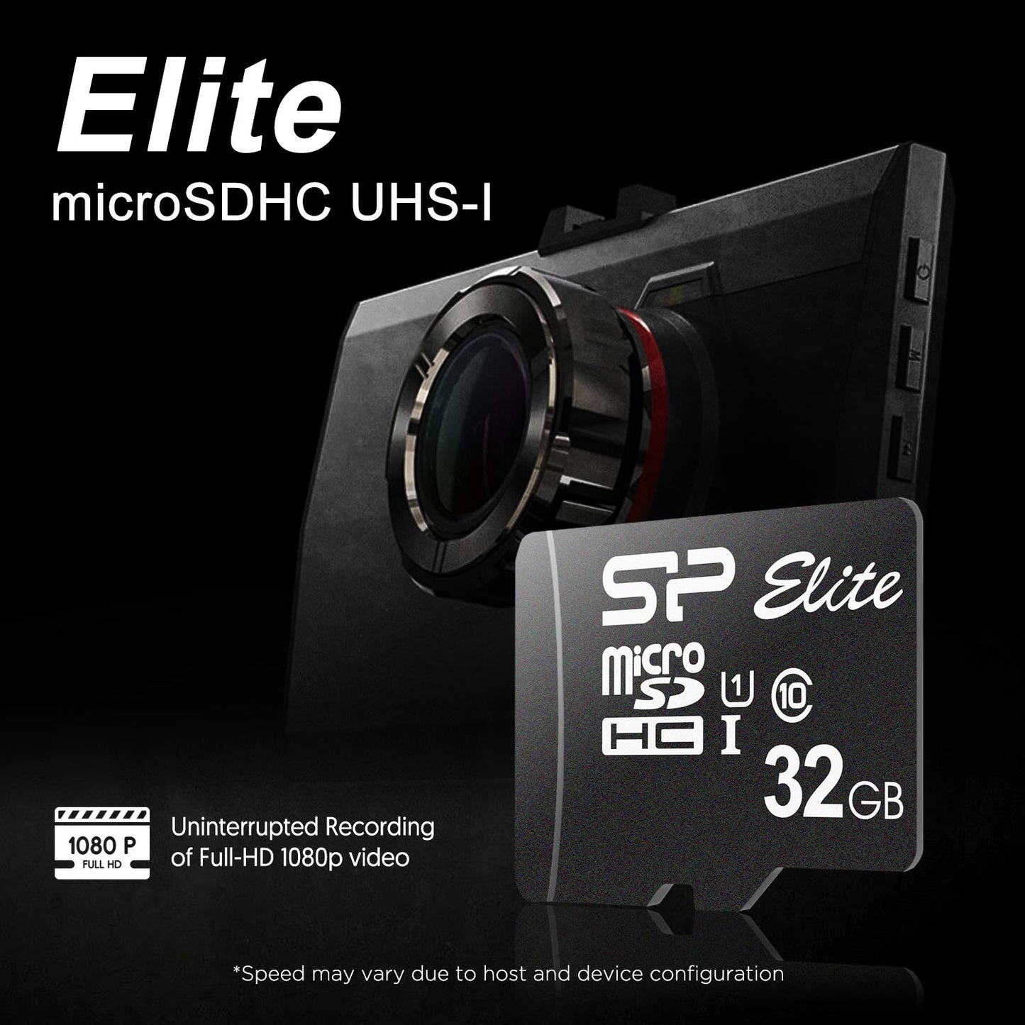 Silicon Power Elite 32GB 5-Pack MicroSD Card with Adapter S5032GBSTHBU1V10AB