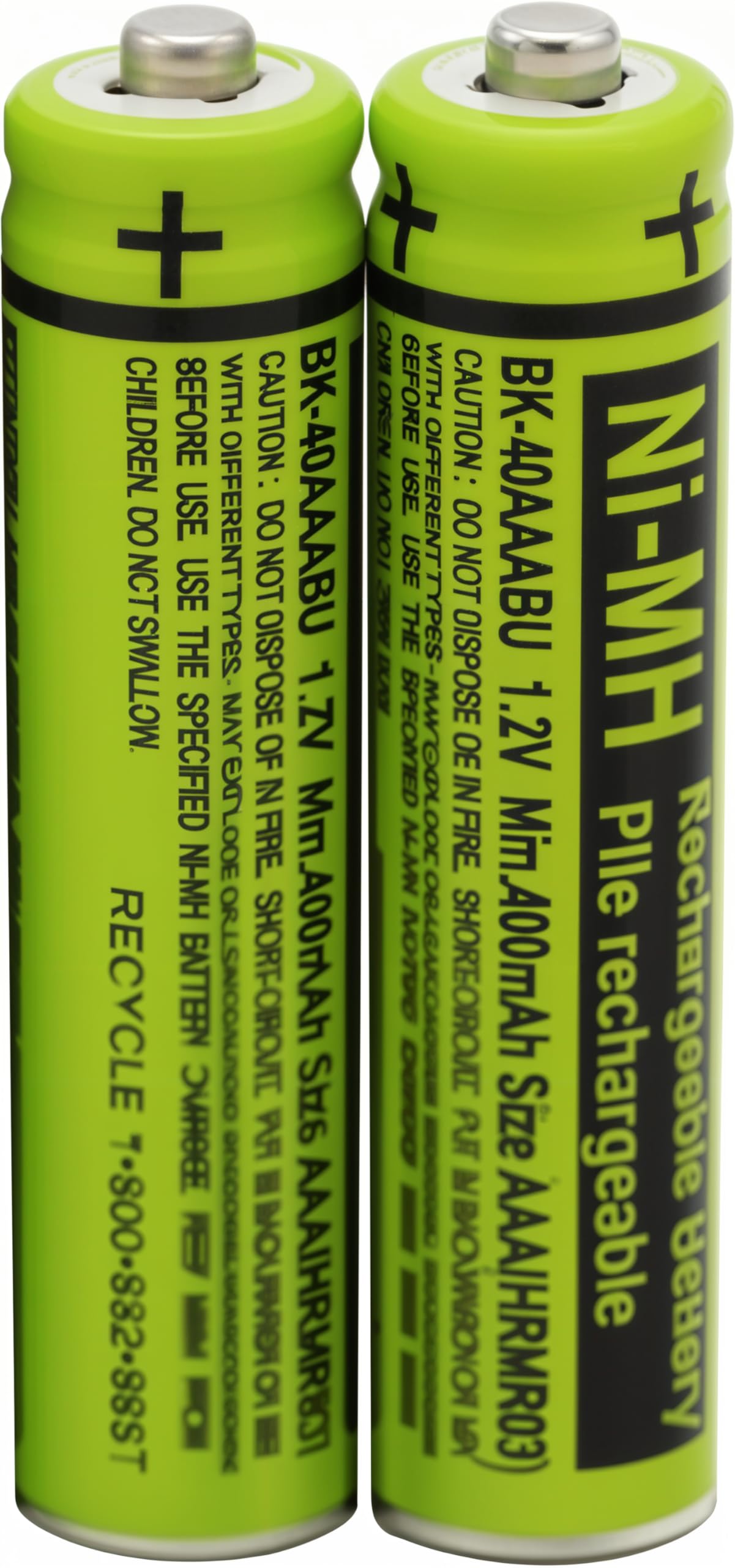 Cerepros 2 BK-40AAABU 1.2V 400mAh Battery Packs for Panasonic BK40AAABU Highpower Corun Cordless Phone