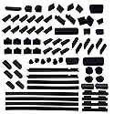 LAMPVPATH 80 PCS Computer Laptop and Motherboard Anti-dust Plugs, 25 Types of Port Anti-dust Covers Stoppers for Computer Laptop and Motherboard - DO