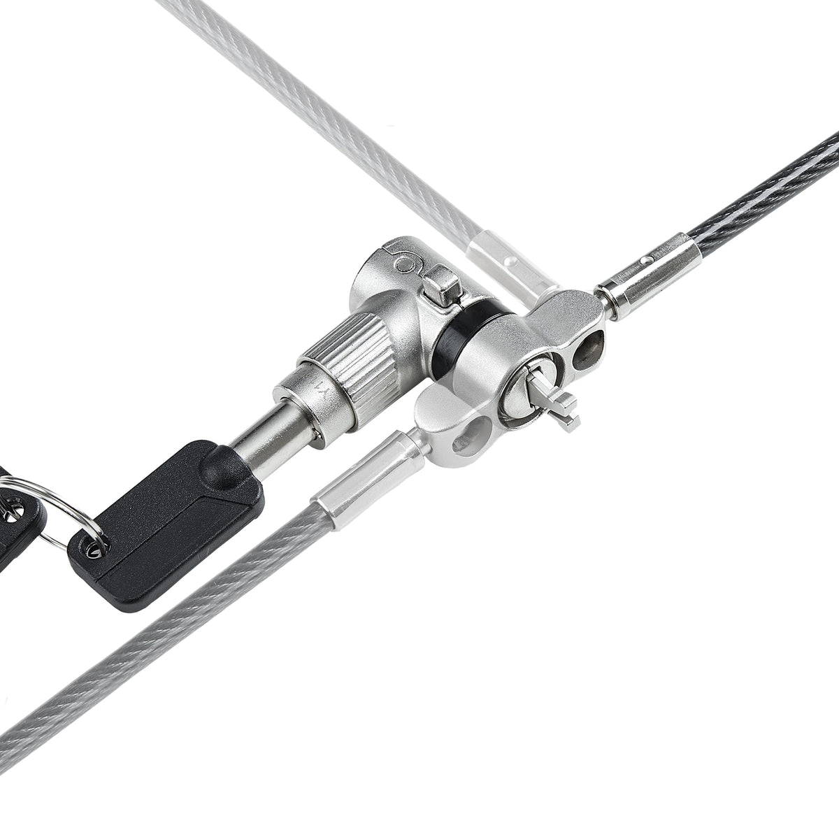 StarTech Universal Laptop Lock, 6.6ft, TAA, Keyed Locking Cable (2m)