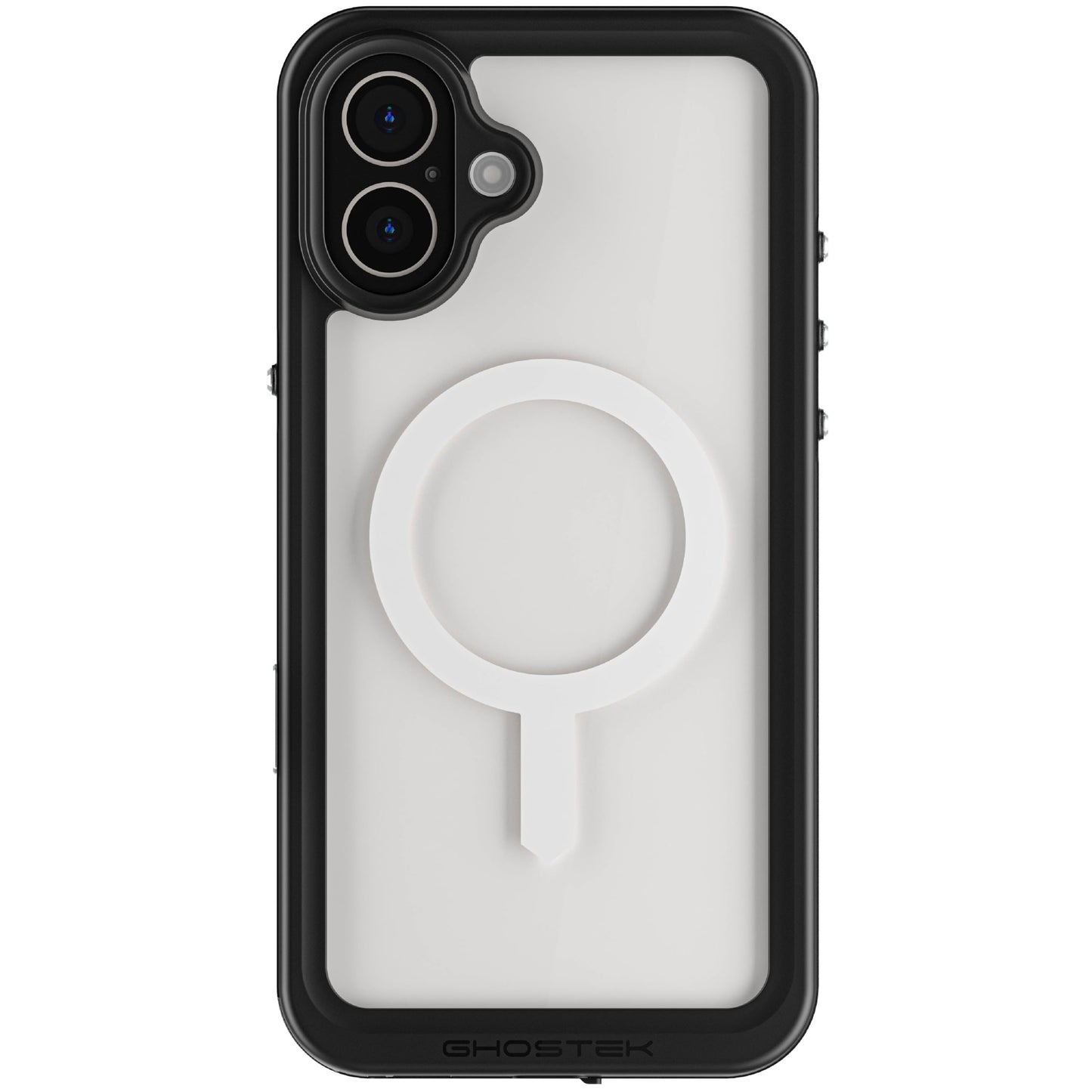 Ghostek Nautical Slim iPhone 16 Plus Waterproof Case - Built-in Screen and Camera Lens Protector, Compatible with Apple MagSafe Accessories Designed