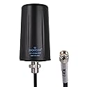 Proxicast Indoor/Outdoor Omnidirectional WiFi Antenna - Tri-Band 2.4/5.8/6 GHz - 3-5 dBi Gain - Vandal Resistant Low Profile Fixed Through-Hole Mount