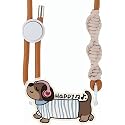 Joyniture Dachshund Adjustable Anti-Theft Phone Lanyard Crossbody Set, Cute Dog Neck & Crossbody Phone Lanyard for Travel Outdoor Use