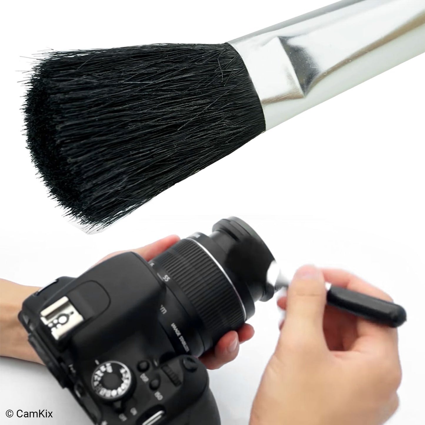 Camera Lens Cleaning Kit - Air Blower, Cleaning Brush, 2in1 Lens Cleaning Pen, 50 Individually Wrapped Wet Tissues and 4 Microfiber Cloths