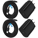 FGUIME Type C Super Fast Charger 10FT for Samsung s24 s23 s22 s21, PD 25W USB C Wall Charge Fast Charging Block with USB C to C Cable for Samsung
