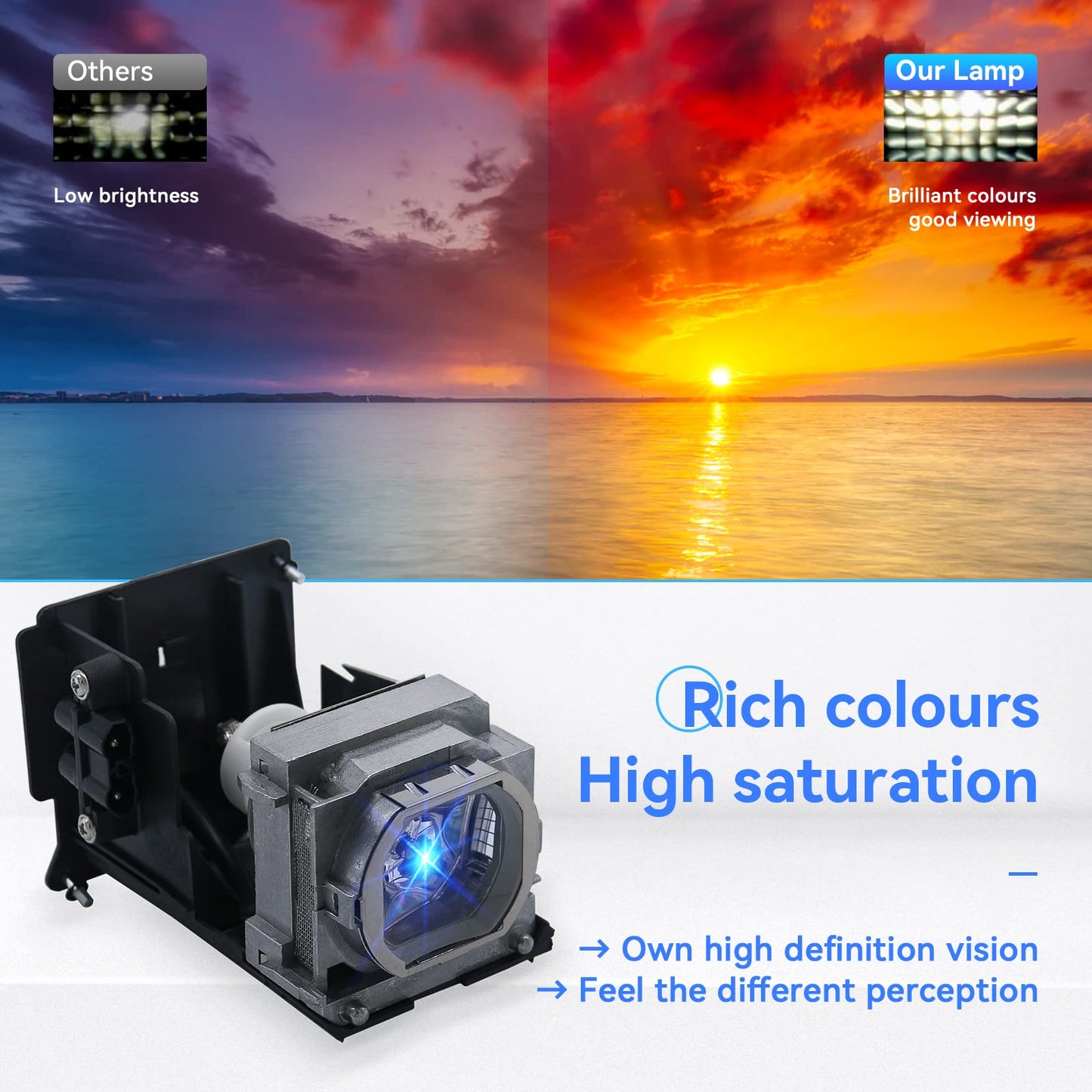 ZMSTLAMP VLT-HC5000LP VLT-HC7000LP RLC-032 for Mitsubishi HC4900 HC4900W HC5000 HC5000BL HC5500 HC6000 HC6050 HC6500 HC7000 for Viewsonic Pro8100