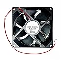 DAKKZA Silent Cooling Case PC 90mm Fan for 90mm x 90mm x 25mm DC 12V 0.2A 9025/9225 Brushless 2-Pin XH2.54 2400RPM