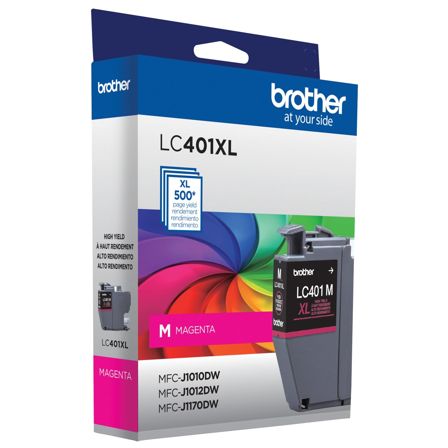 Brother Genuine LC401XLM High Yield Magenta Ink Cartridge
