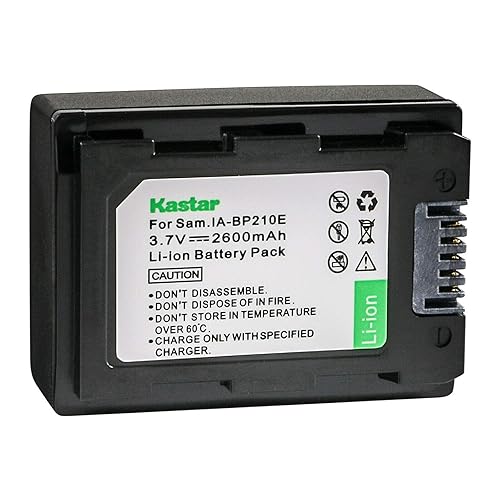 Kastar Battery 1-Pack Replacement for Samsung IA-BP420E, IA-BP210E, IA-BP210R, IA-BP105R Battery, Samsung SMX-F50SN, SMX-F50UN, SMX-F50BP