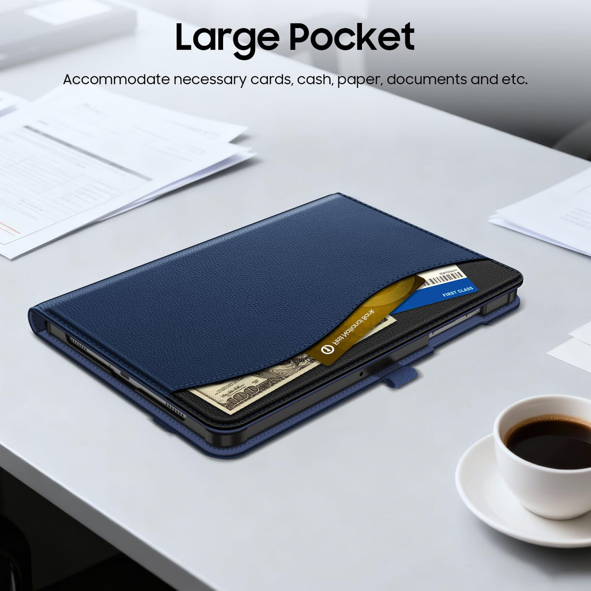 Fintie Multi-Angle Viewing Case for Samsung Galaxy Tab A11+/ A9+ 11 Inch