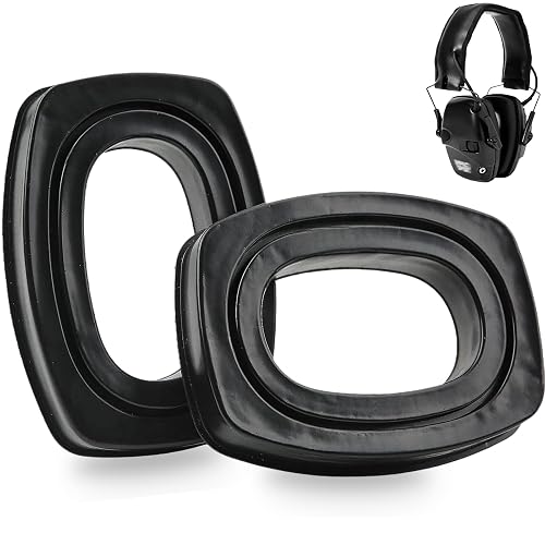 Gel Ear Pads Fit for Howard Leight by Honeywell Impact Sport, Impact Pro, Sync, Lightning; Ear Cushions Replacement Gel Inserts for ZOHAN EM054