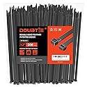 Zip Ties 12 Inch, Cable Ties With Double Sided Toothed 2024 Patented Design, 55LBS Tensile Strength Heavy Duty Wire Ties, Nylon PA66 UV Resistant
