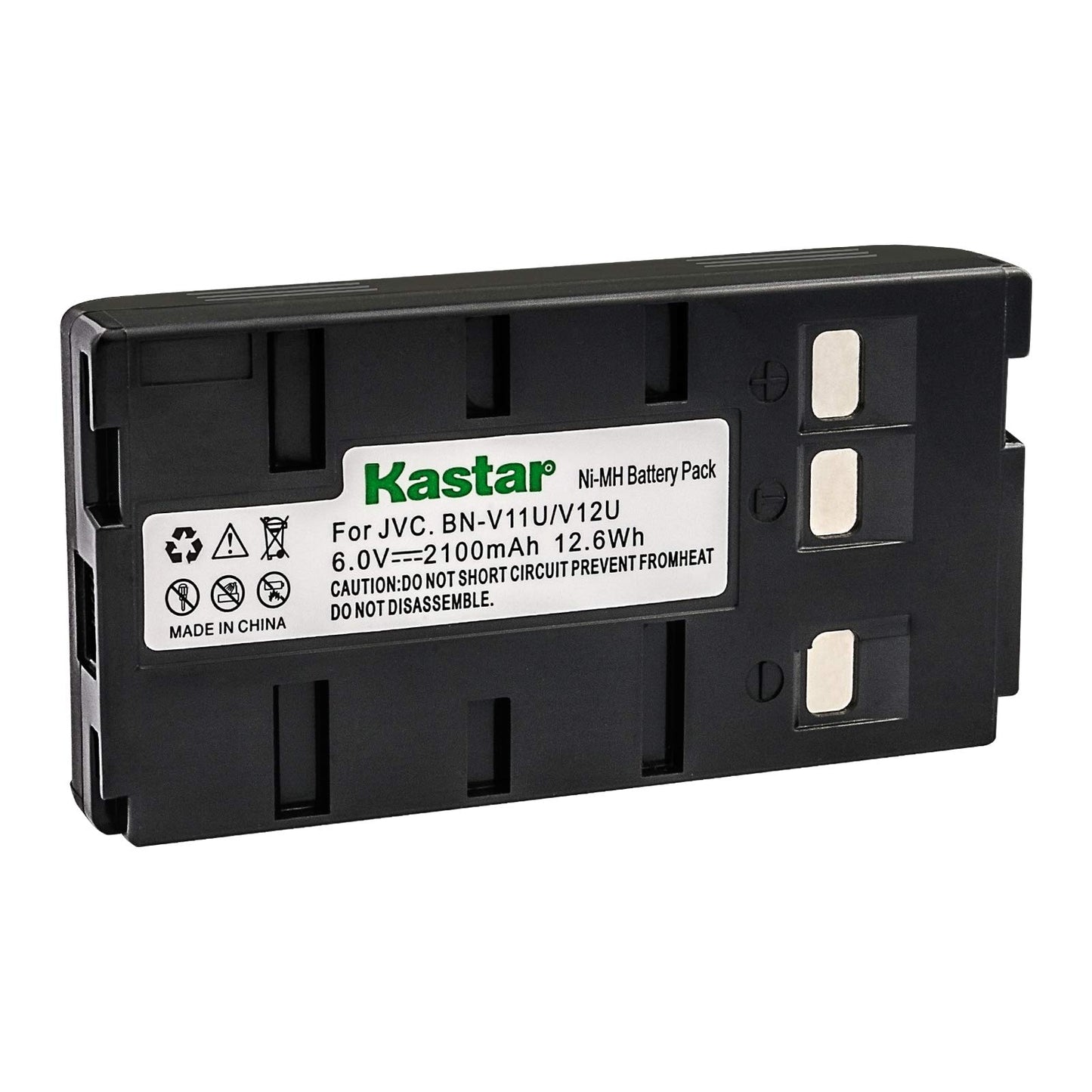 Kastar Video Camera Battery Replacement for Panasonic PV-BP18 PV-BP17 PV-BP15 HHR-V20A/1B HHR-V40A/1B VW-VBH1E VW-VBH2E VW-VBR1E VW-VBR2E VW-VBS1