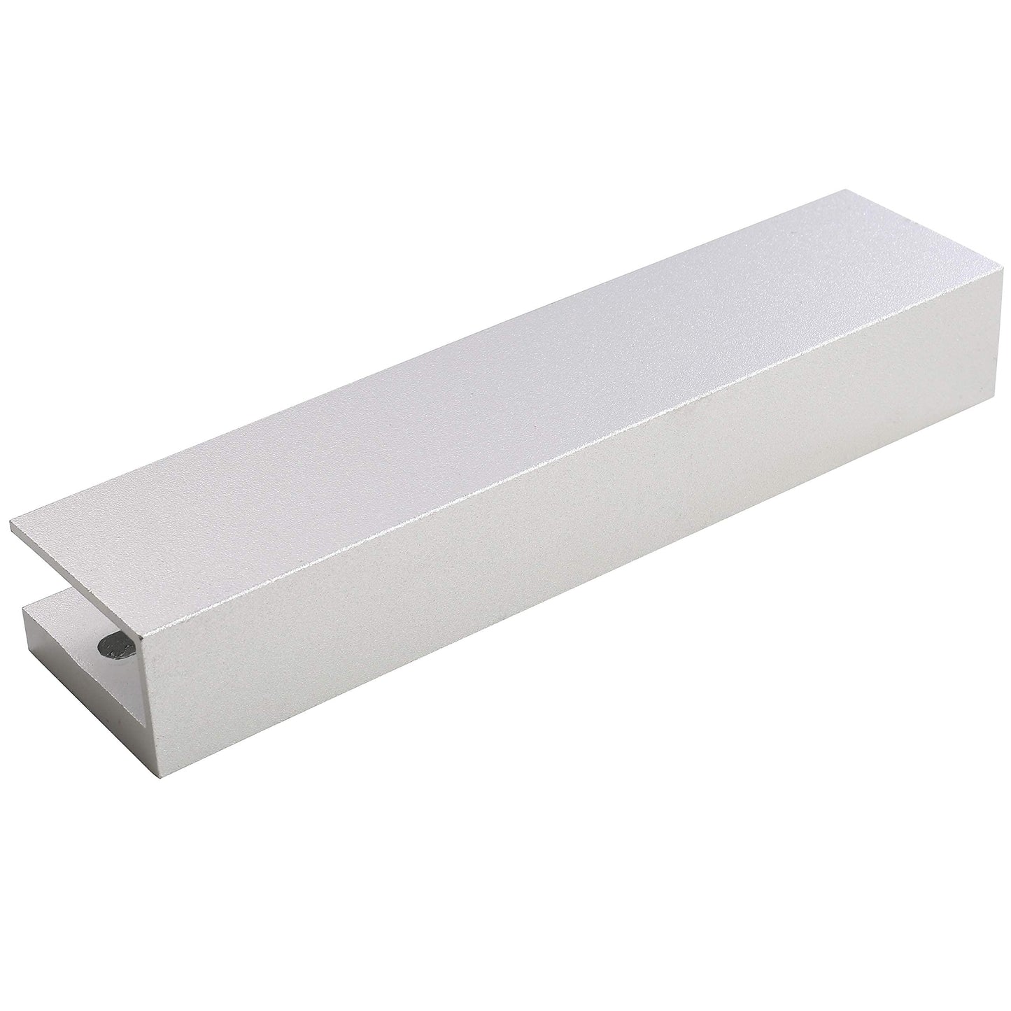 UHPPOTE Aluminum Alloy U-Shape Bracket for 600lbs Magnetic Lock Frameless Glass Door