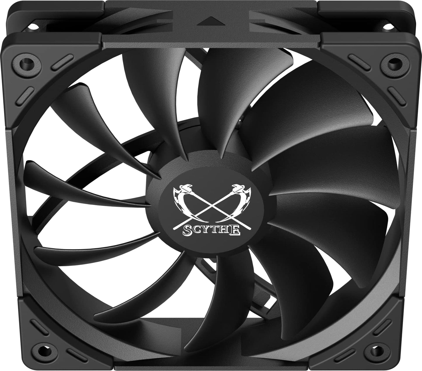 Scythe Kaze Flex II 120 PWN, 120mm x 25mm Air Flow Optimized Quiet Operating Computer Case Fan, Fluid Dynamic Bearing, 4-Pin Connector, Single Pack