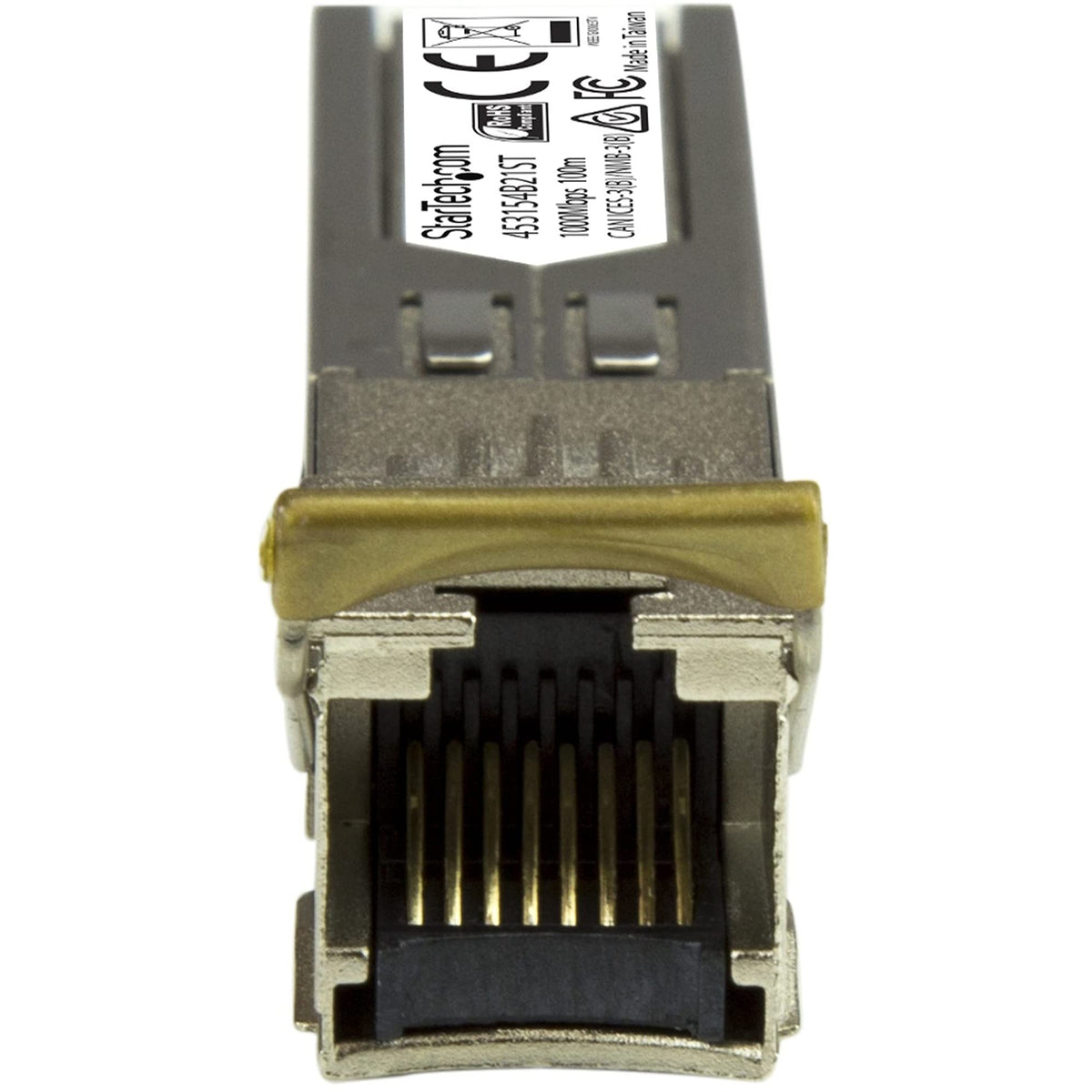StarTech HPE 453154-B21 Compatible SFP Module, 1000BASE-T, RJ-45 100m, TAA