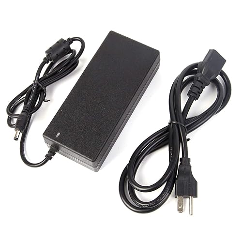 Xenocam 12V 10A 120W DC Power Supply Adapter 100V~240V AC to DC Converter 12 Volt 10 Amp Transformer 5.5x2.5mm Tip for 5050 3528 LED Strip Light 3D…