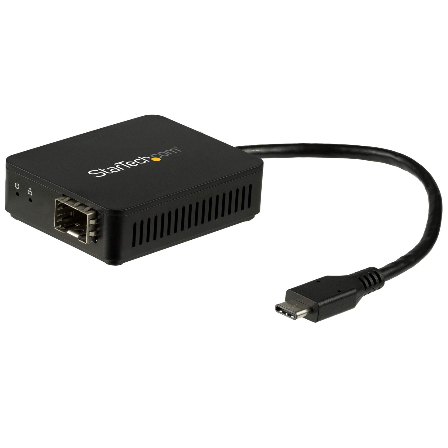 StarTech USB-C to Fiber Optic Converter, 1000BASE-SX/LX, Open SFP