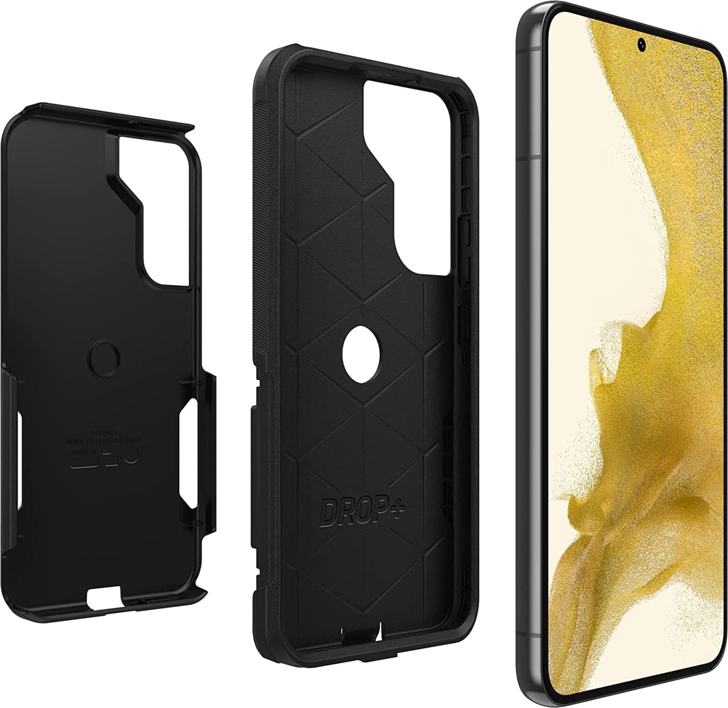 OtterBox Commuter Series Case for Samsung Galaxy S22+ (Only) - Non-Retail Packaging - Black