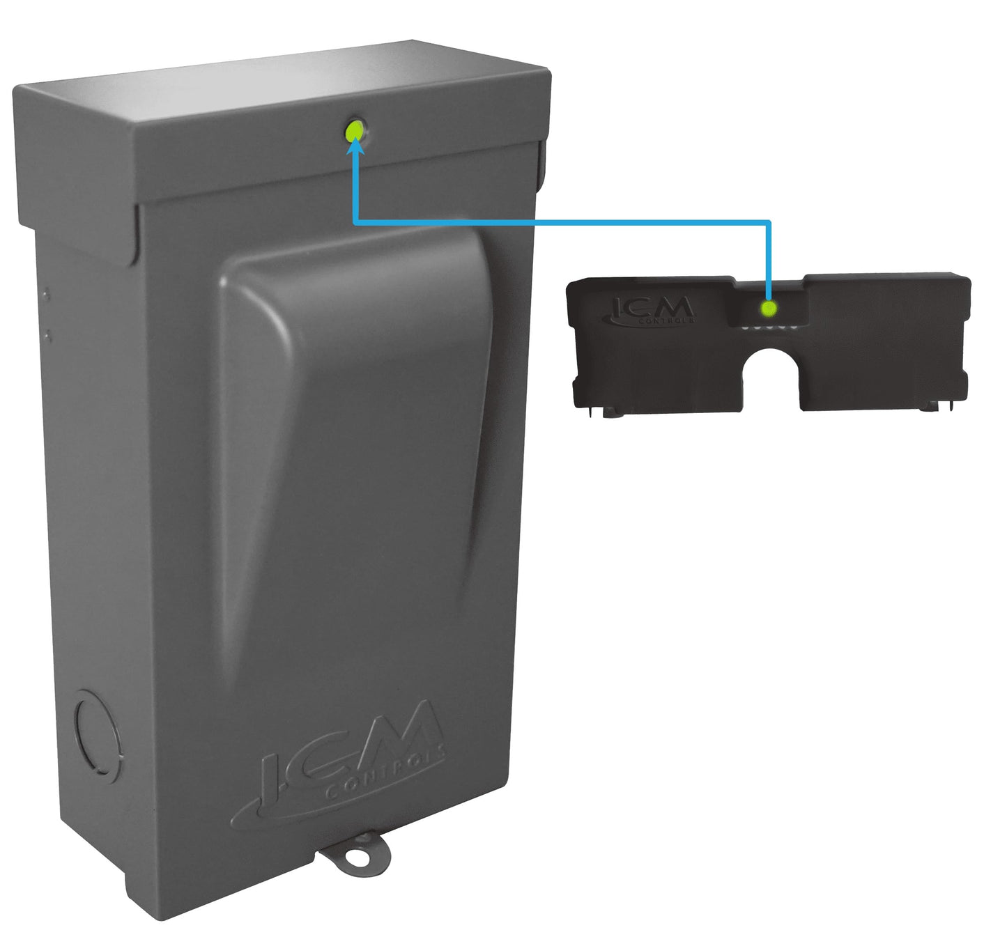 ICM Controls ICM495-30A Electrical Disconnect W/Internal Surge Protection, Fused Model