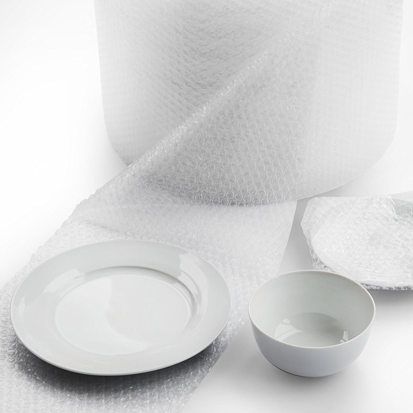 Yens Small Bubble 350 ft 12 Inch Width Bubble Cushioning Rolls, Perforated Every 12" for Packaging, Shipping, Mailing Made In USA