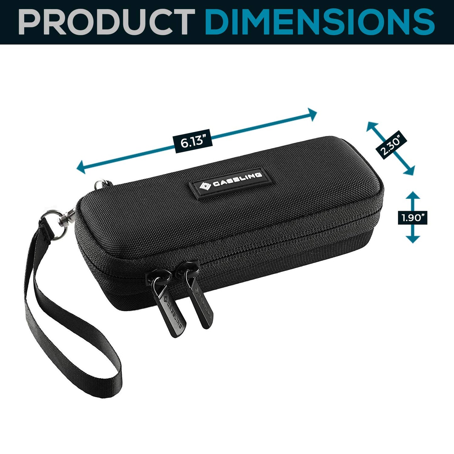 caseling Hard CASE fits Ricoh Theta (all models) Digital Camera. With mesh pocket