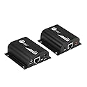 SIIG 1080p HDMI Extender Over Cat5e/6 165ft 1080p - HDMI Ethernet Extender, HDMI Loopout, IR Extension, Stereo Audio, Low Latency (CE-H26011-S1)