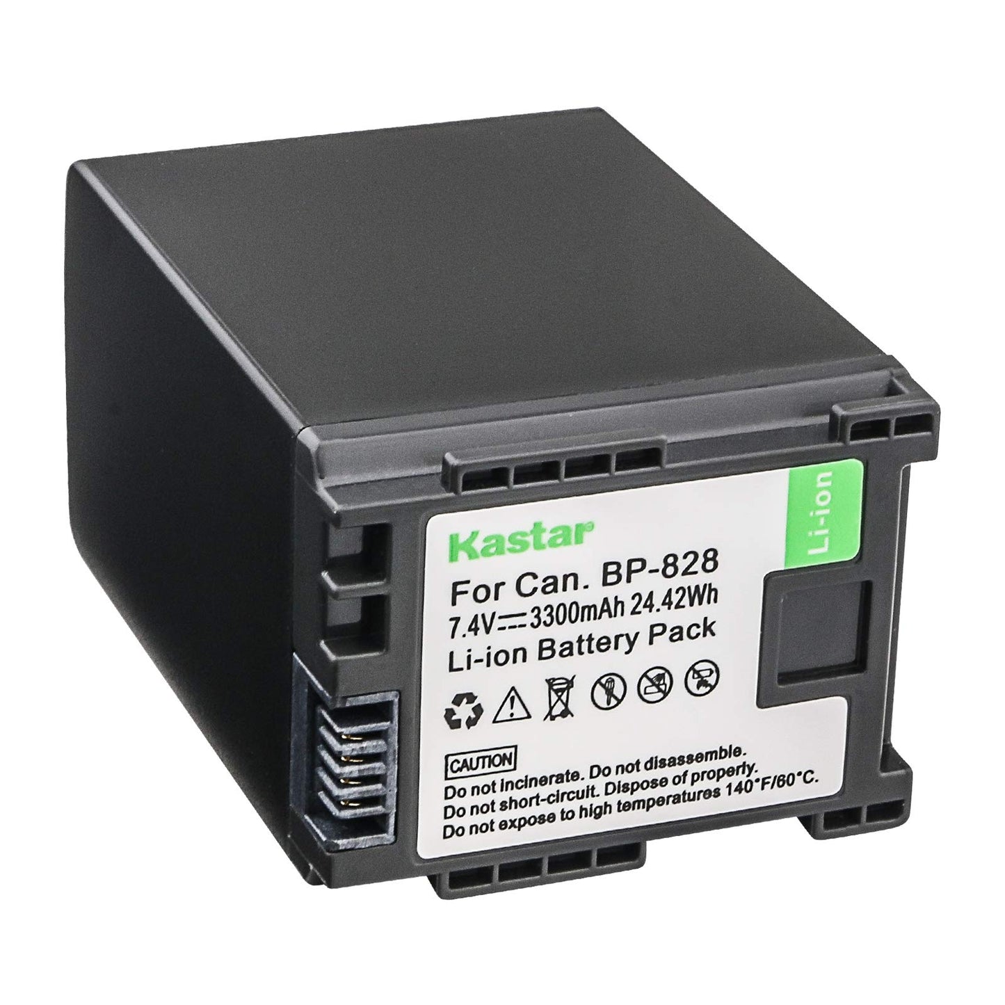 Kastar BP828 Battery for Canon BP-828 BP-820 Battery and Canon VIXIA GX10 XF400 XF405 HFG30 HFG40 HF G50 HF G60 HFM32 HFM40 HFM400 HF20 HF200 HG20