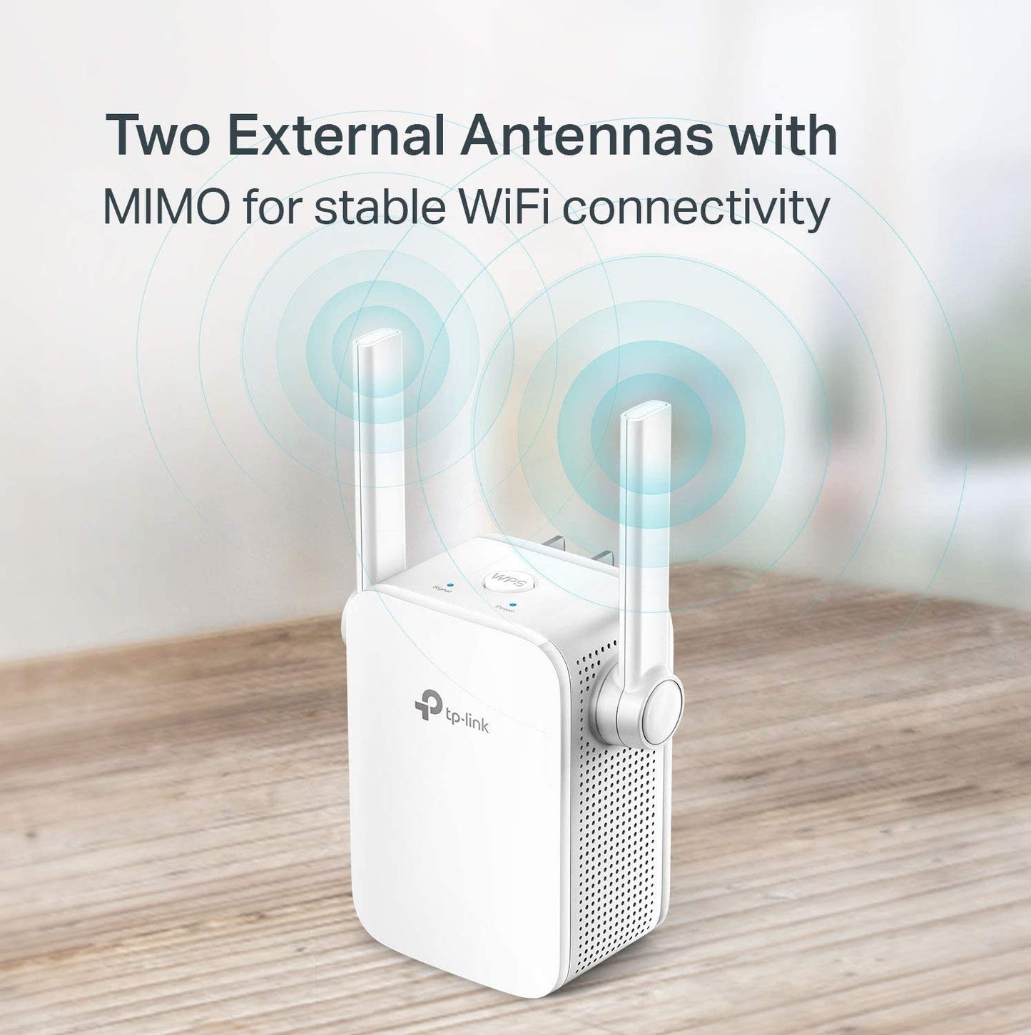 TP-Link N300 WiFi Extender(RE105), WiFi Extenders Signal Booster for Home, Single Band WiFi Range Extender, Internet Booster, Supports Access Point