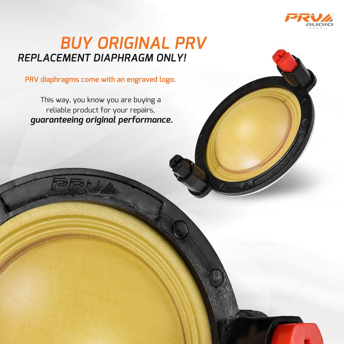 PRV Audio RPD270Ph Original Authentic Phenolic Replacement Diaphragm for D270Ph-S and WG270Ph Compression Drivers