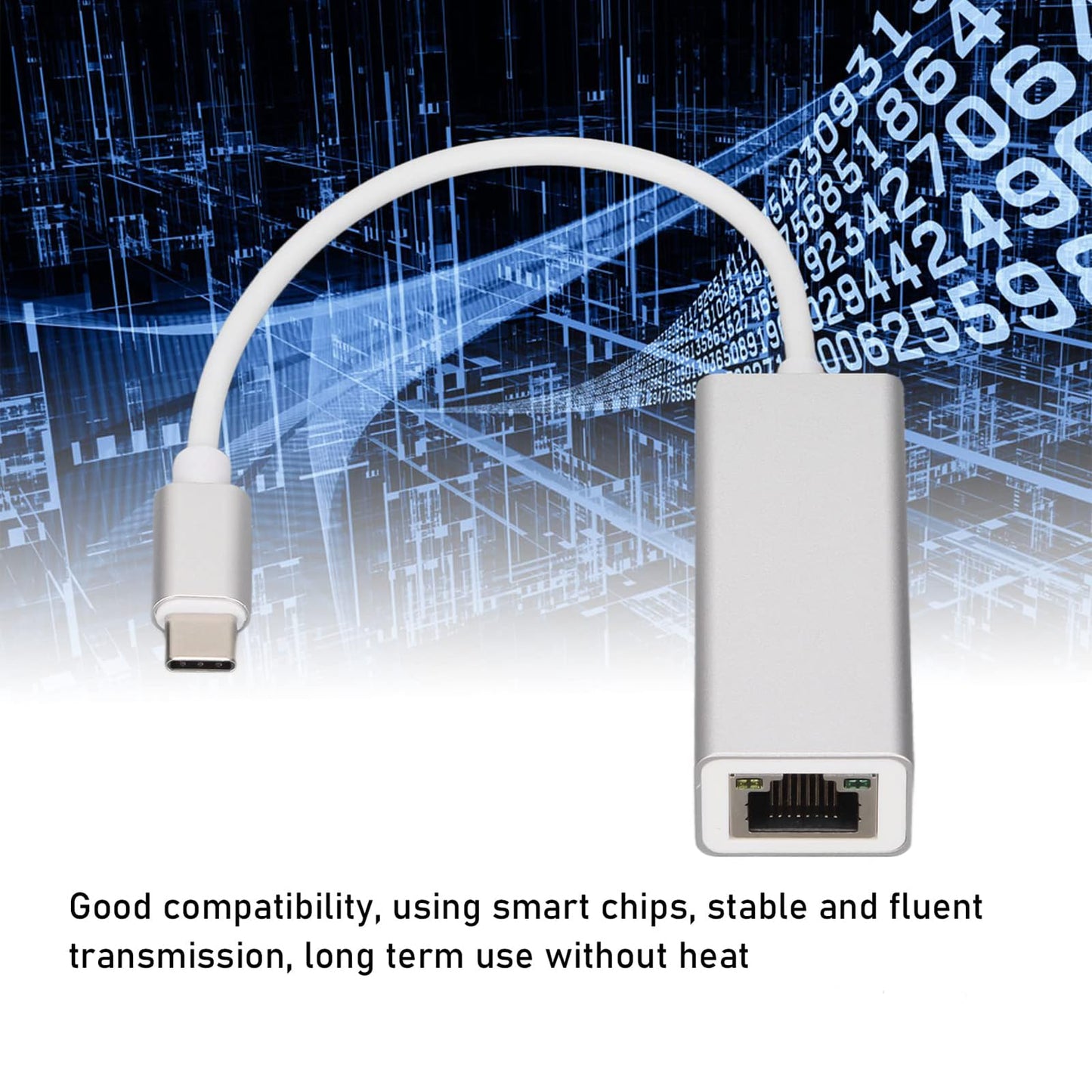 BORDSTRACT USB C to Ethernet Adapter 1000MB