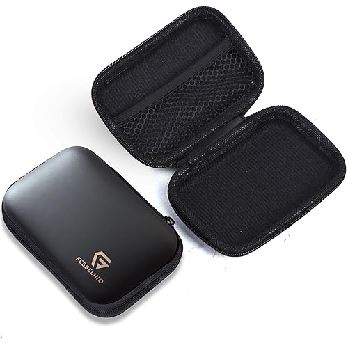 Black Premium Quality Compact Digital Hard Camera Case Hard case with Foam Cover Bag Box Compatible for Sony, Cannon, Samsung, Fujifilm, Olympus