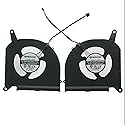 7mm CPU & GPU Cooling Fan Set for Gigabyte AORUS 15G/15P/17G KB/SB/WB/XB & AERO 15 OLED/17 HDR XA/KB/SB/WB/XB/YB (RTX 20xx / GTX 1660) - PLB07010S12HH