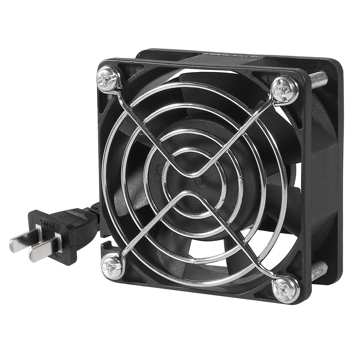 UMLIFE 1PCS EC Brushless Cooling Fan AC 110V 115V 120V 220V 240V Axial Fan Dual Ball Bearing 60mm x 25mm for DIY Ventilation Exhaust Projects Cooling