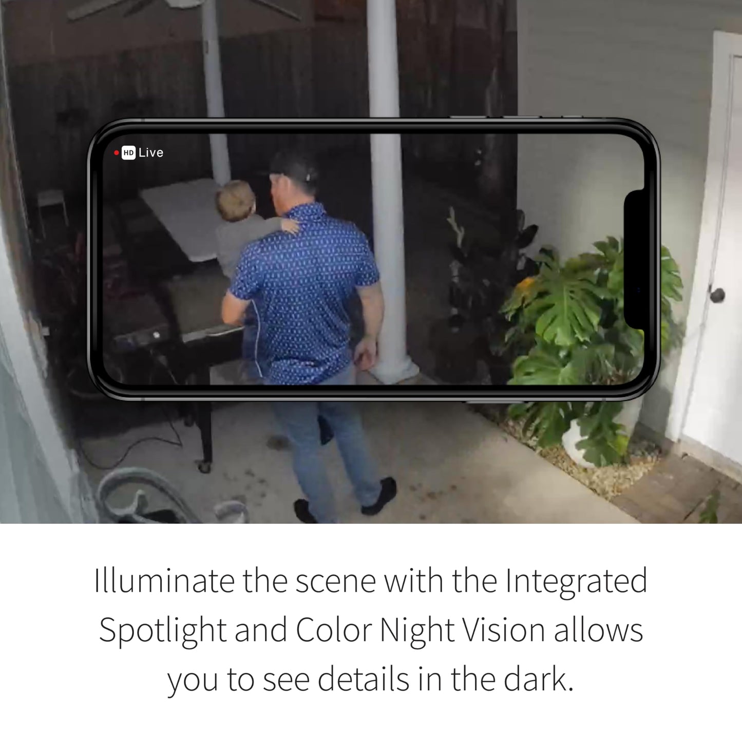 Arlo Essential 2K Cam (2nd Gen) - Wireless, Indoor/Outdoor, Color Night Vision, 2-Way Audio, Motion Alerts, Wide Angle, Spotlight - White (Renewed)
