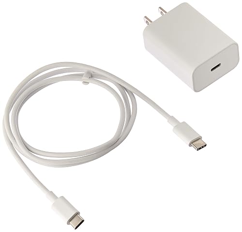 Google GA00193-US USB Type-C Cable & Wall Charger for Pixel, XL, Pixel 2, XL, 3.29 ft, White