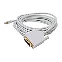 Nippon Labs MINIDP-DVI-15 15-Feet Mini Display Port Male to DVI Male 32 AWG Cable