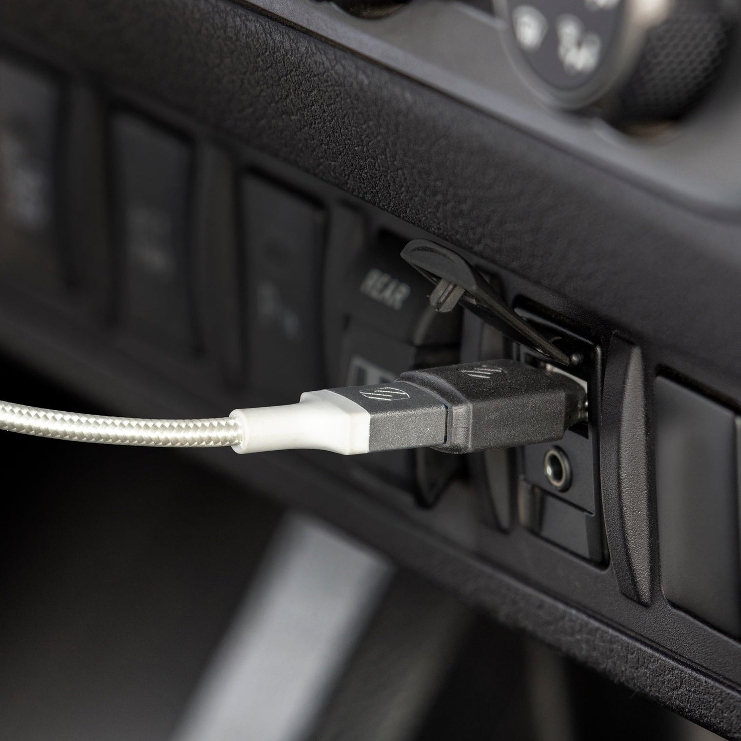 Scosche CAA2PK-SP Strikeline USB Type-A to USB Type-C Adapter 2-Pack - Black