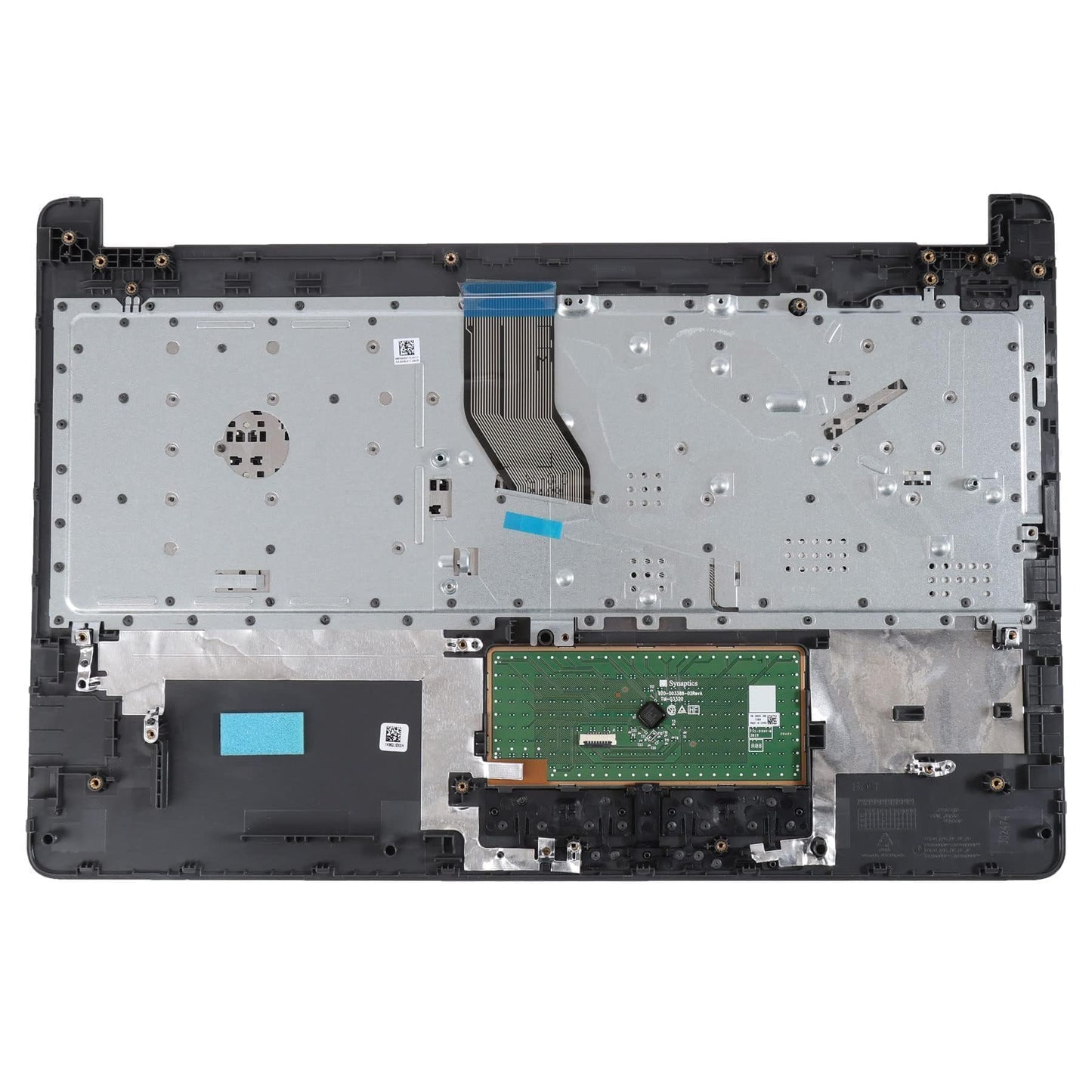 RenBang Tech Replacement for HP 250 255 256 G6 15-BS 15-BW Notebook Upper Case Palmrest Touchpad Keyboard Assembly 929906-001 AP204000E20 Grey