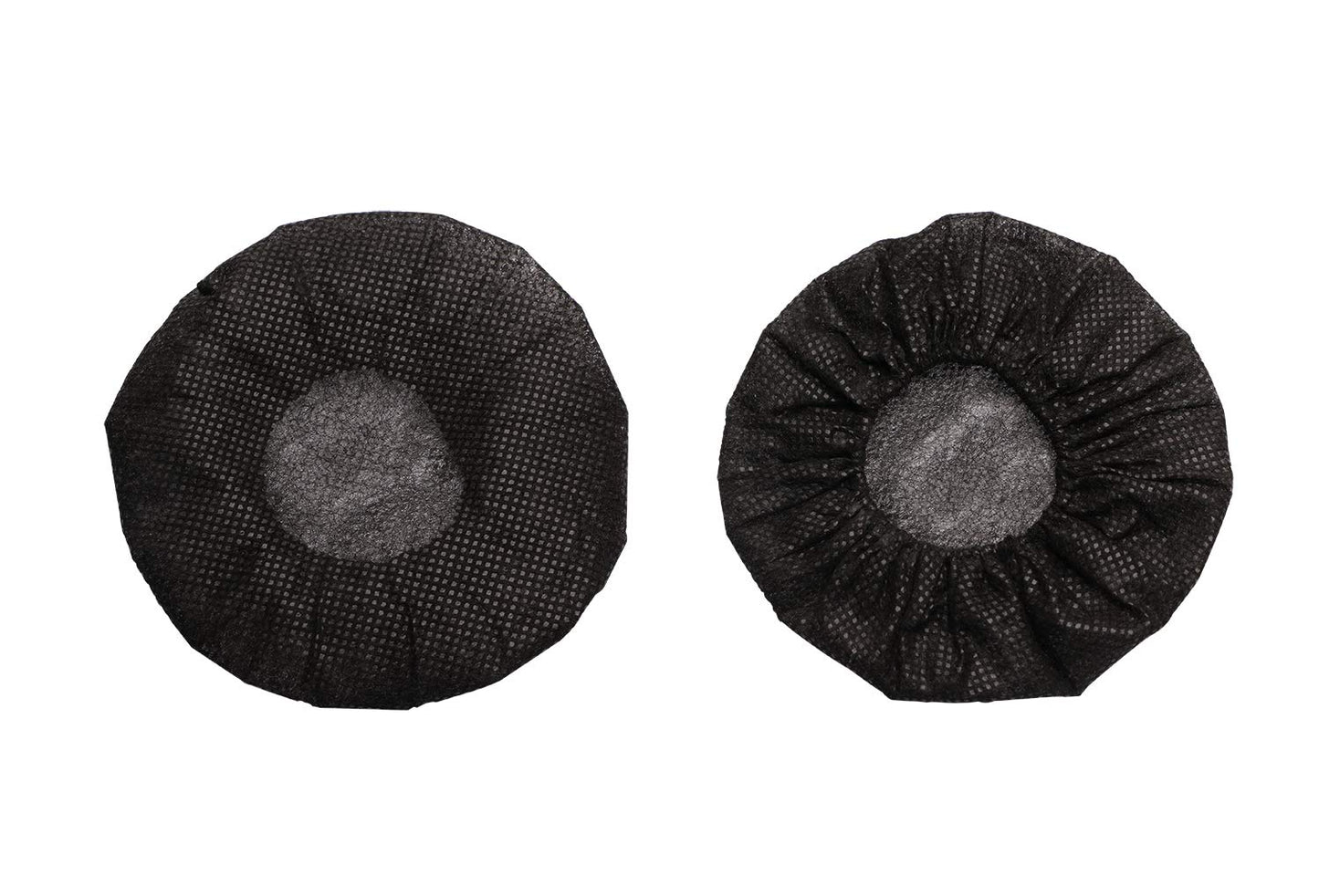 ONLYKXY Non-woven Handheld Microphone Cap case pads Universal Small Mic Covers Replacement WindScreen Protective for Recording Room KTV (Black) (100