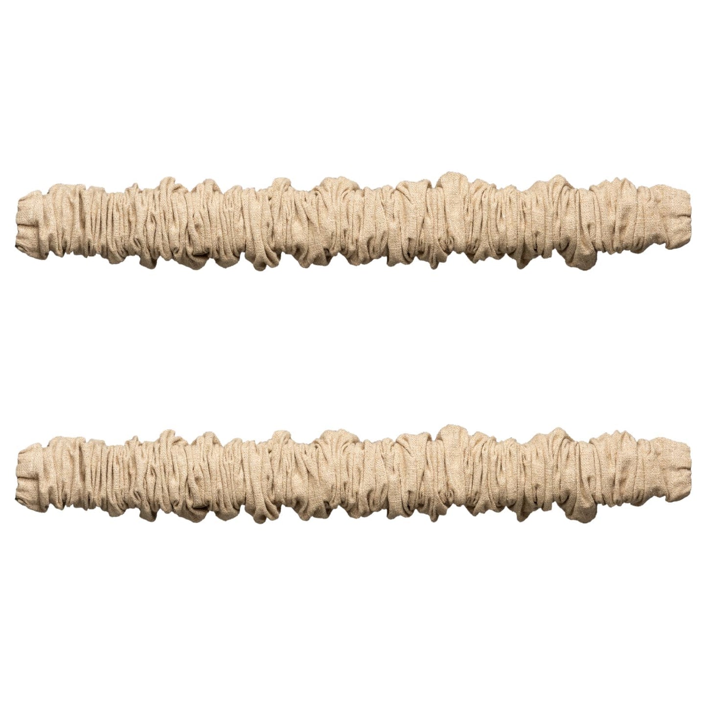 EIFHYT Fabric Cord Cover & Chandelier Chain Cover 2 Pack 6Feet Length for Chandelier Lighting Wires Natural Burlap Easy to Install (Brown)