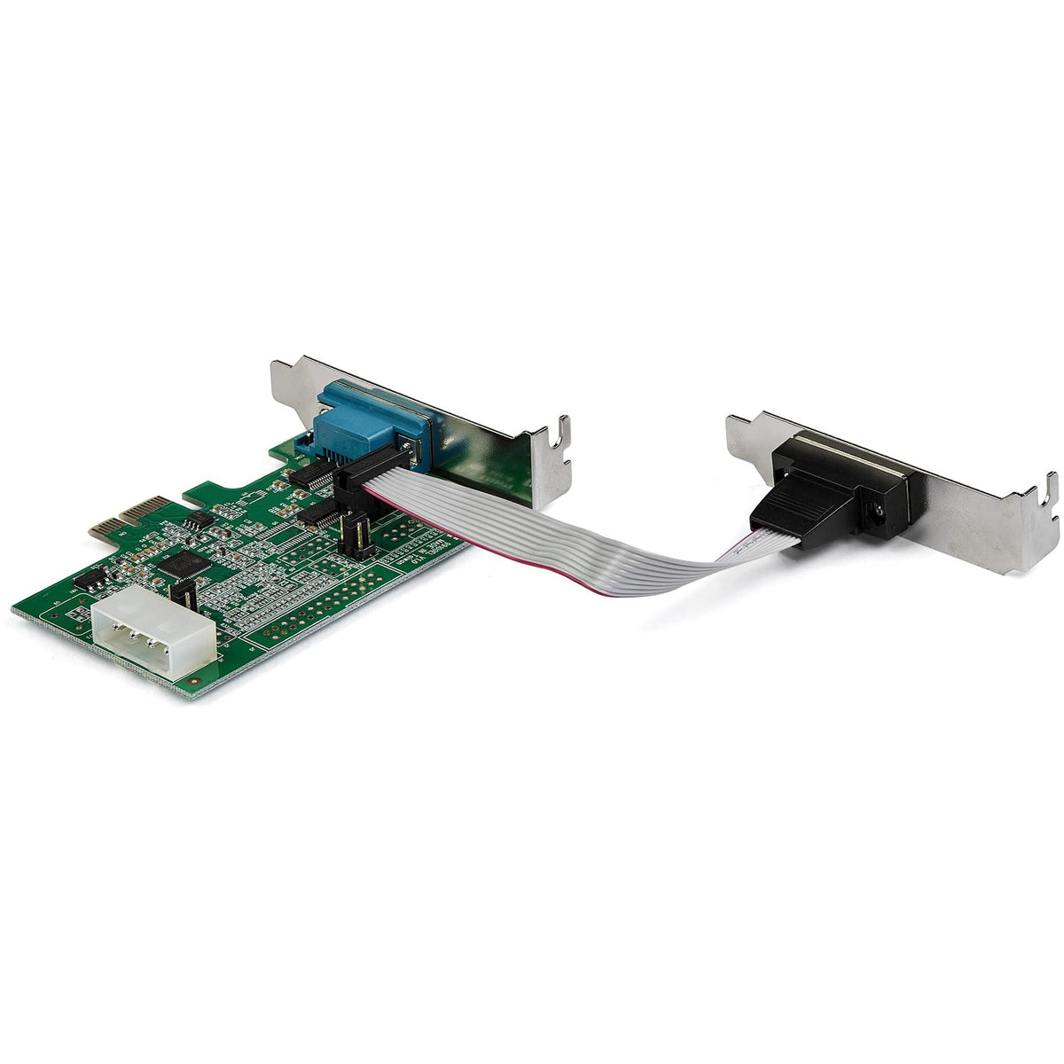 StarTech 2-Port PCI Express RS232 Serial Adapter Card, TAA (PEX2S953LP)