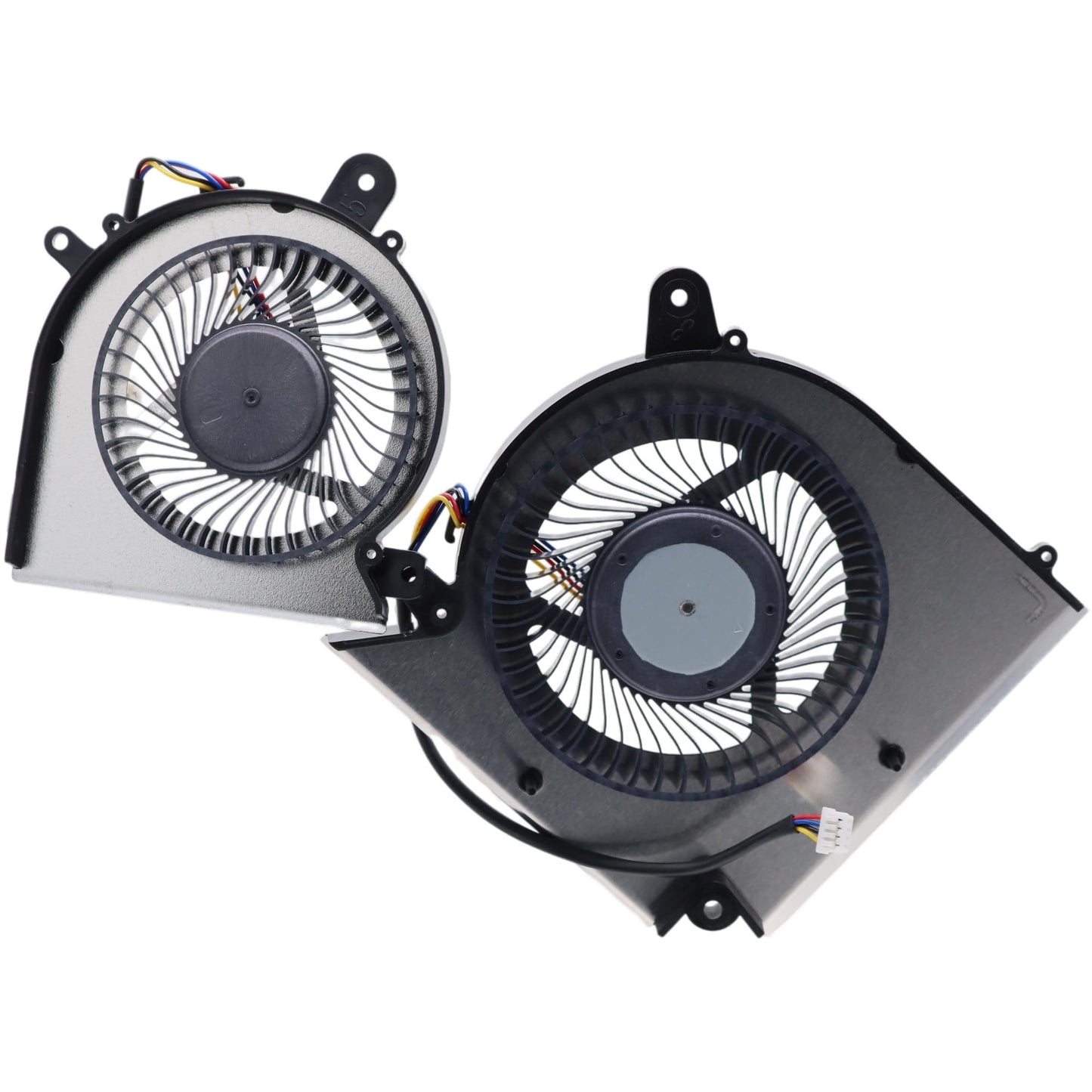 Deal4GO CPU & GPU Graphics Cooling Fan Replacement for MSI GF66 GL66 GF76 GL76 WF76 MS-1541 MS-1583 MS-1584 MS-17L1 MS-17L4, Black, PABD08008SH