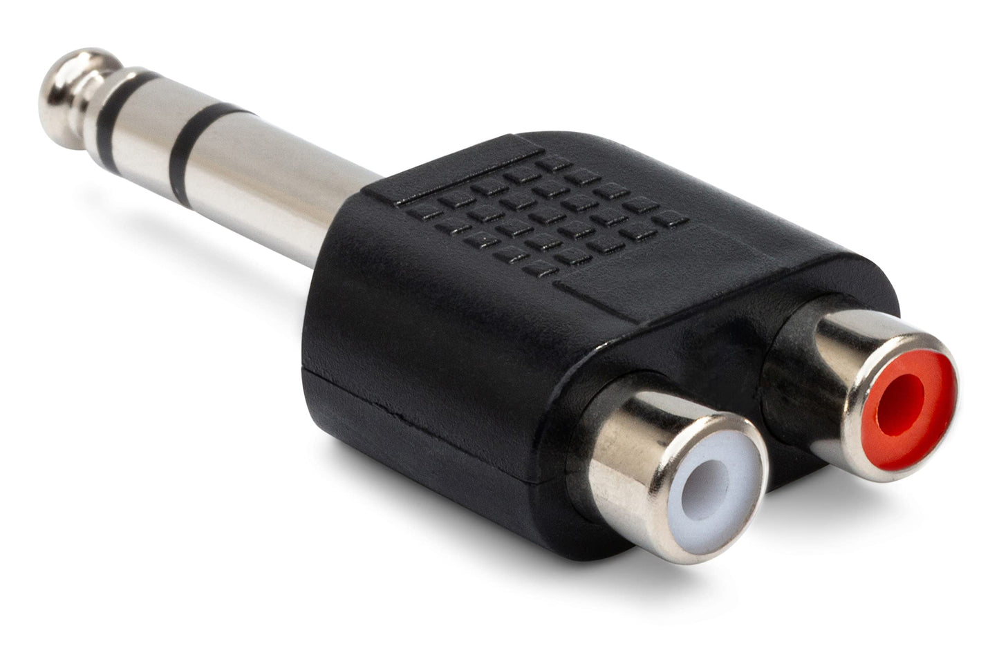 Hosa GPR-484 Adaptor, Dual RCA to 1/4 Inch TRS